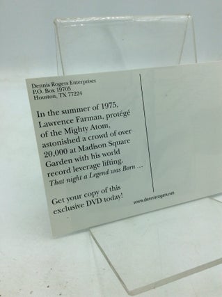 SIGNED POSTCARD FEATURING "SLIM THE HAMMER MAN"