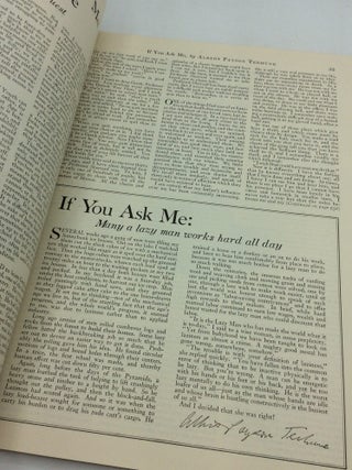 THE AMERICAN MAGAZINE: April 1927