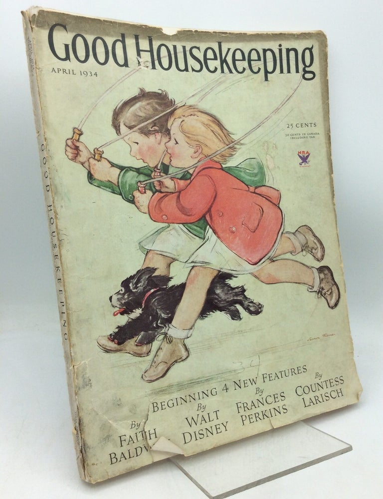 Item #326264 GOOD HOUSEKEEPING: April 1934. Edwin Markham.