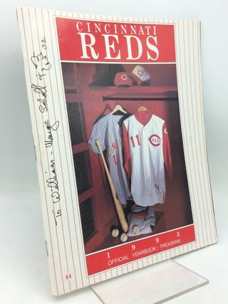 Item #326283 1993 CINCINNATI REDS OFFICIAL YEARBOOK / PROGRAM [Signed by Marge Schott