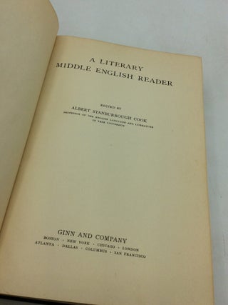 A LITERARY MIDDLE ENGLISH READER