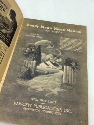 HANDY MAN'S HOME MANUAL: 1938 Edition