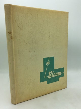 Item #326878 1954 BLOOM TOWNSHIP HIGH SCHOOL YEARBOOK. Bloom Township High School