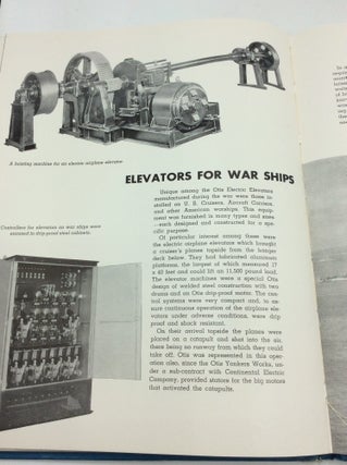 WAR PRODUCTION BY OTIS ELEVATOR COMPANY: The Story of Their Activities during World War II