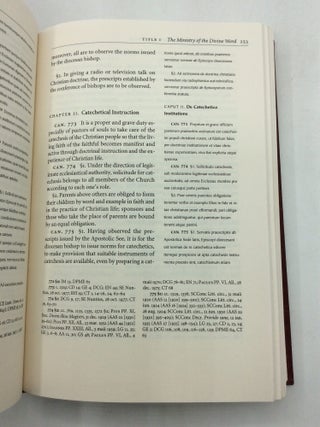 CODE OF CANON LAW: Latin-English Edition