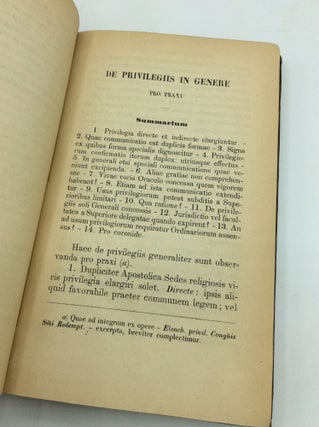 ELENCHUS FACULTATUM ET GRATIARUM QUIBUS CONGREGATIO A PASSIONE D.N.J.C.