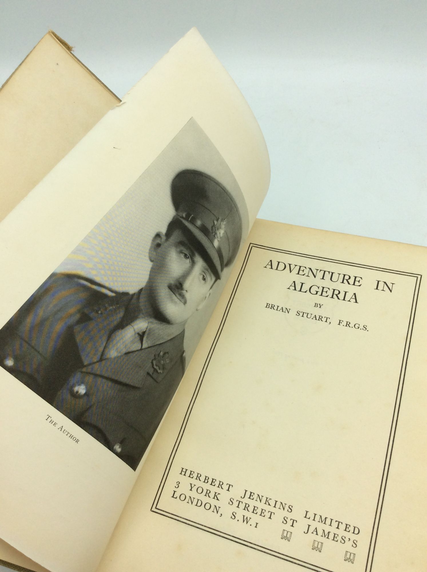 ADVENTURE IN ALGERIA | Brian Stuart | First edition