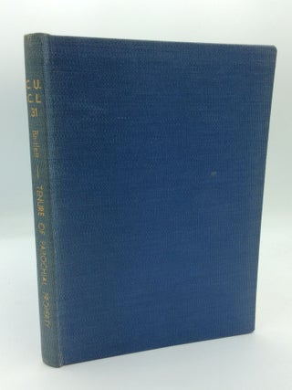 Item #65945 THE TENURE OF PAROCHIAL PROPERTY IN THE UNITED STATES OF AMERICA. Chester Joseph...