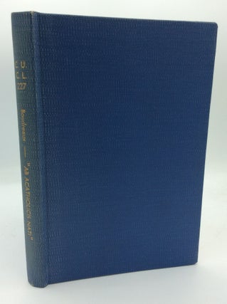 Item #65959 THE AB ACATHOLICIS NATI OF CANON 1099, 2: A Historical Synopsis and Commentary. Rev....