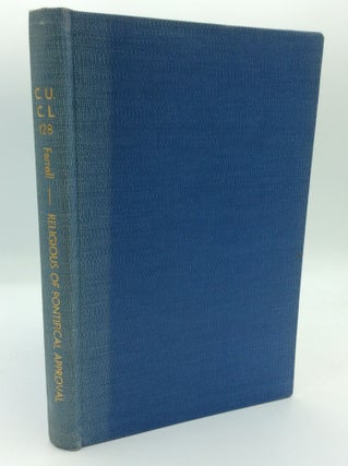 Item #65999 THE RIGHTS AND DUTIES OF THE LOCAL ORDINARY REGARDING CONGREGATIONS OF WOMEN...