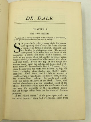 DR. DALE: A STORY WITHOUT A MORAL.