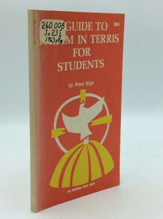 Item #71563 A GUIDE TO PACEM IN TERRIS FOR STUDENTS. Peter Riga