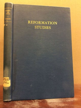 Item #71913 REFORMATION STUDIES. Frederick J. Zwierlein