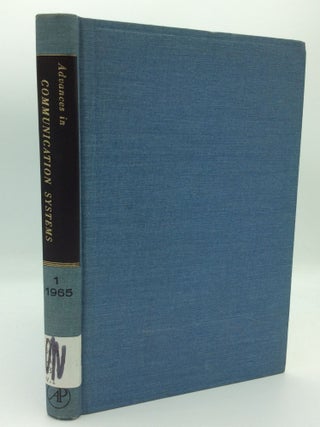 Item #94128 ADVANCES IN COMMUNICATION SYSTEMS: Theory and Applications, Volume 1. ed A V....