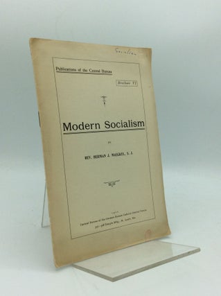 Item #97554 MODERN SOCIALISM. Rev. Herman J. Maeckel