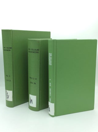 Item #98207 SUB-CELLULAR BIOCHEMISTRY, Volumes 1-4. ed D B. Roodyn
